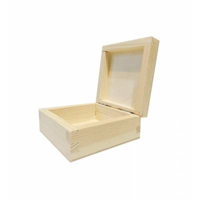 Drewniane pudełko 14x14