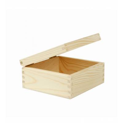Drewniane pudełko 14x14