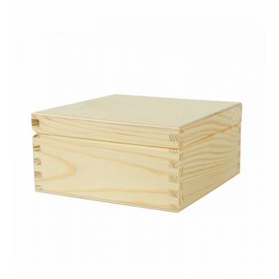 Drewniane pudełko 14x14