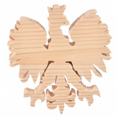 Drewniana figurka Orła...