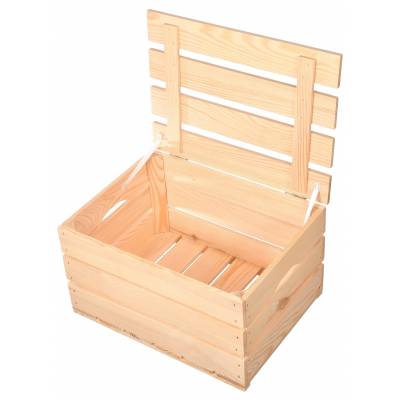 Drewniana skrzynka na...