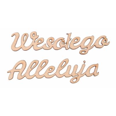 Wesołego Alleluja napis...