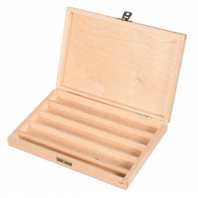 Drewniane pudełko na farby...