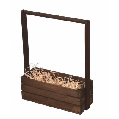 Brązowe pudełko nosidło...