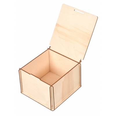 Skrzynka drewniana na kubek...