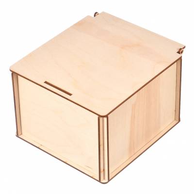 Skrzynka drewniana na kubek...