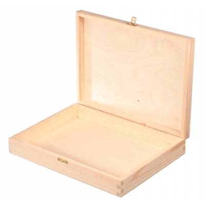 Drewniane pudełko kasetka...