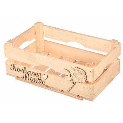 Drewniana skrzynka...