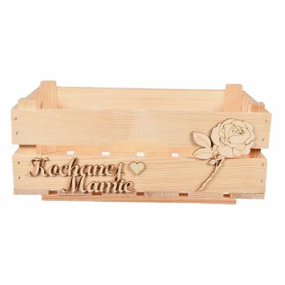 Drewniana skrzynka...