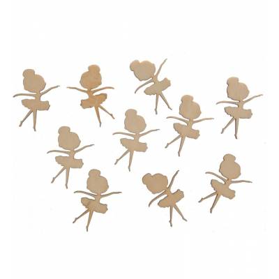 Scrapki drewniane baletnice...