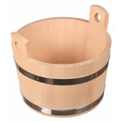 Drewniana beczka cebrzyk 5L...