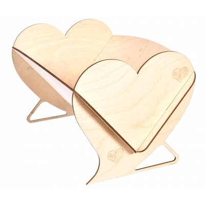 Drewniany kosz prezentowy...