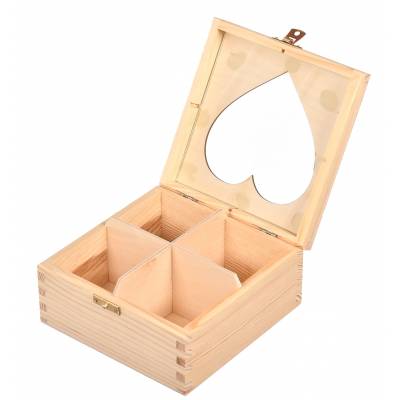 Drewniane pudełko na...