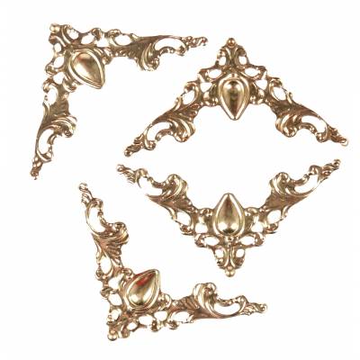 Metalowe narożniki ozdoba...