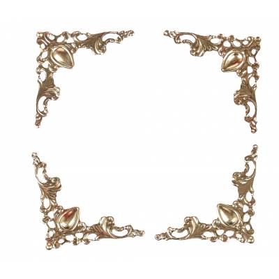 Metalowe narożniki ozdoba...