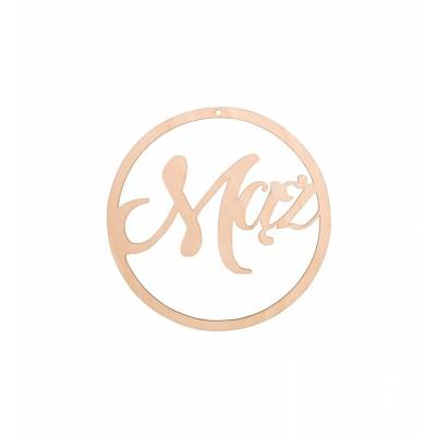 Drewniane koło MĄŻ obręcz...