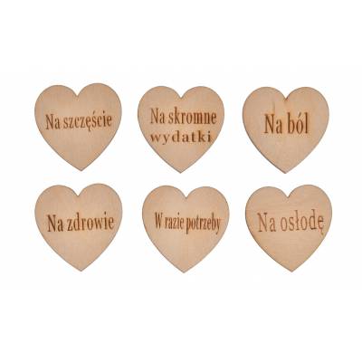 Serca Drewniane  prezent na...