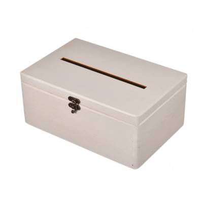 Drewniane pudełko na...