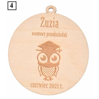 Medal drewniany dla...