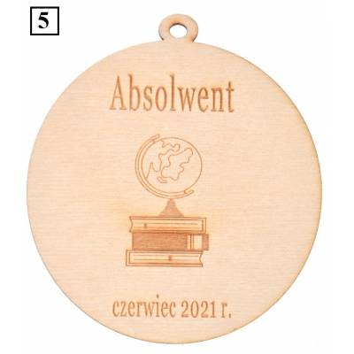 Medal drewniany dla...
