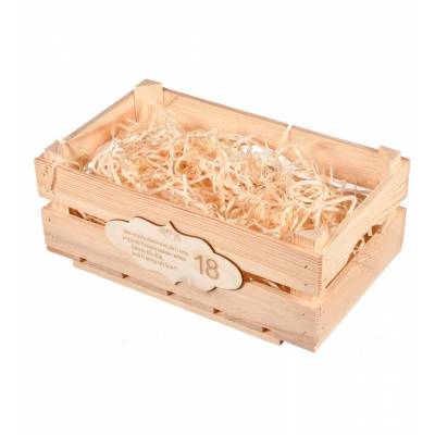 Skrzynka drewniana z...