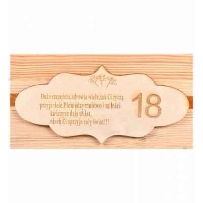 Skrzynka drewniana z...