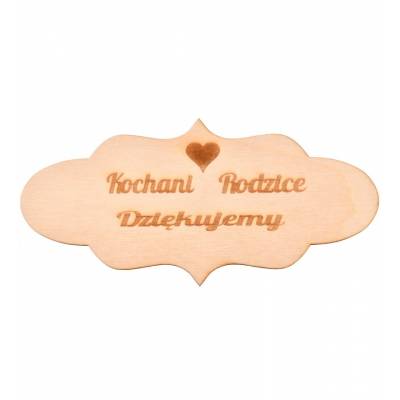 Drewniana ozdoba na...