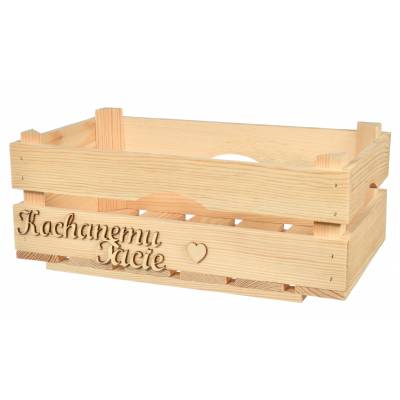 Drewniana skrzynka...
