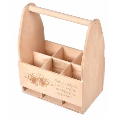 Nosidło drewniane na piwo z...