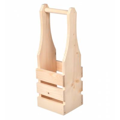 Drewniana skrzynka nosidło...