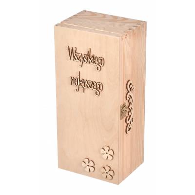 Pudełko drewniane na whisky...