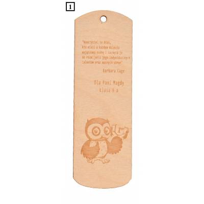 Zakładka drewniana do...