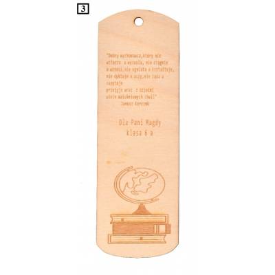 Zakładka drewniana do...