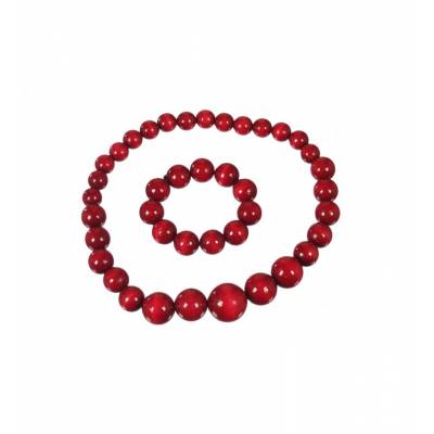 Drewniane korale z...