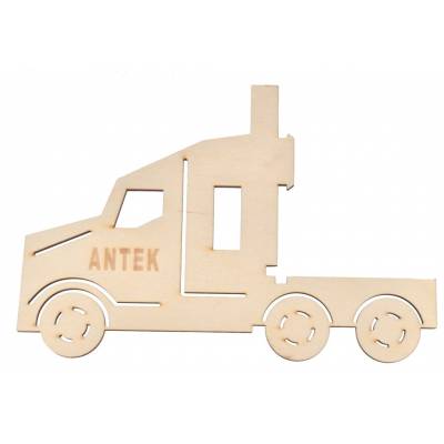 Drewniany organizer tir na...