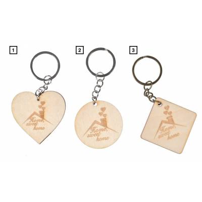 Brelok drewniany do kluczy...