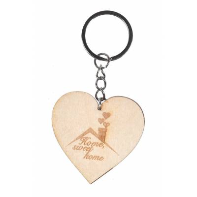 Brelok drewniany do kluczy...