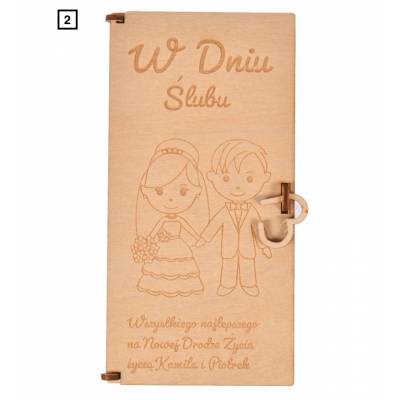 Pudełko drewniane na...