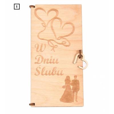 Pudełko drewniane na...