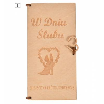 Pudełko drewniane na...