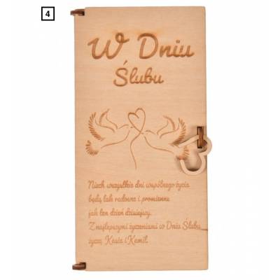 Pudełko drewniane na...