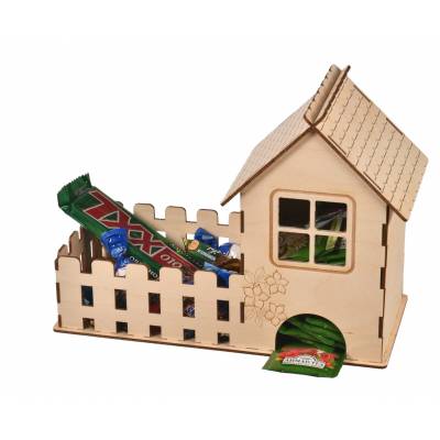 Domek drewniany na herbatę...