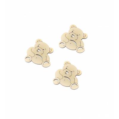 Scrapki drewniane misie...