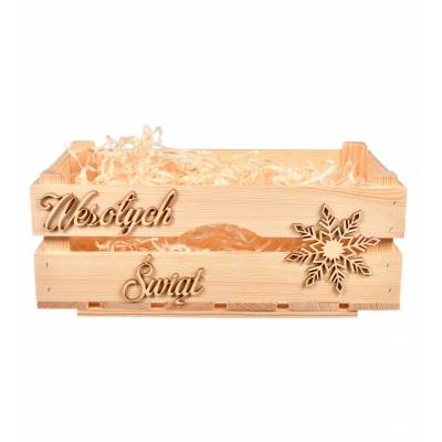 Drewniana skrzynka...