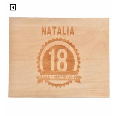 Pudełko drewniane...