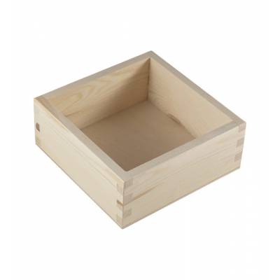 Drewniany pojemnik na...