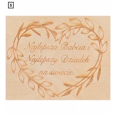 Drewniane pudełko na...