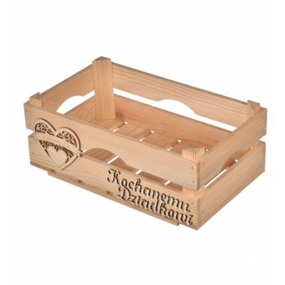 Drewniana skrzynka...