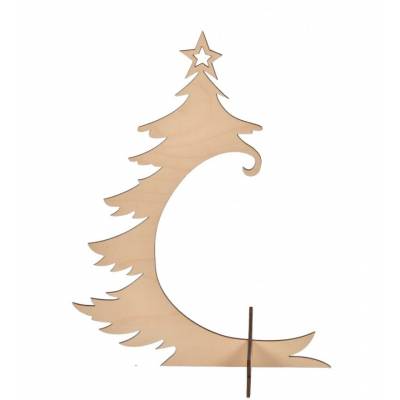 Drewniany stojak na bombkę...