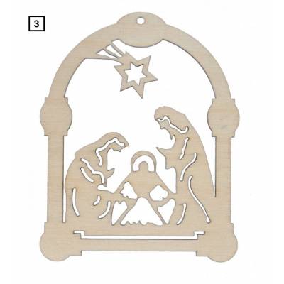 Zawieszka na choinkę witraż...